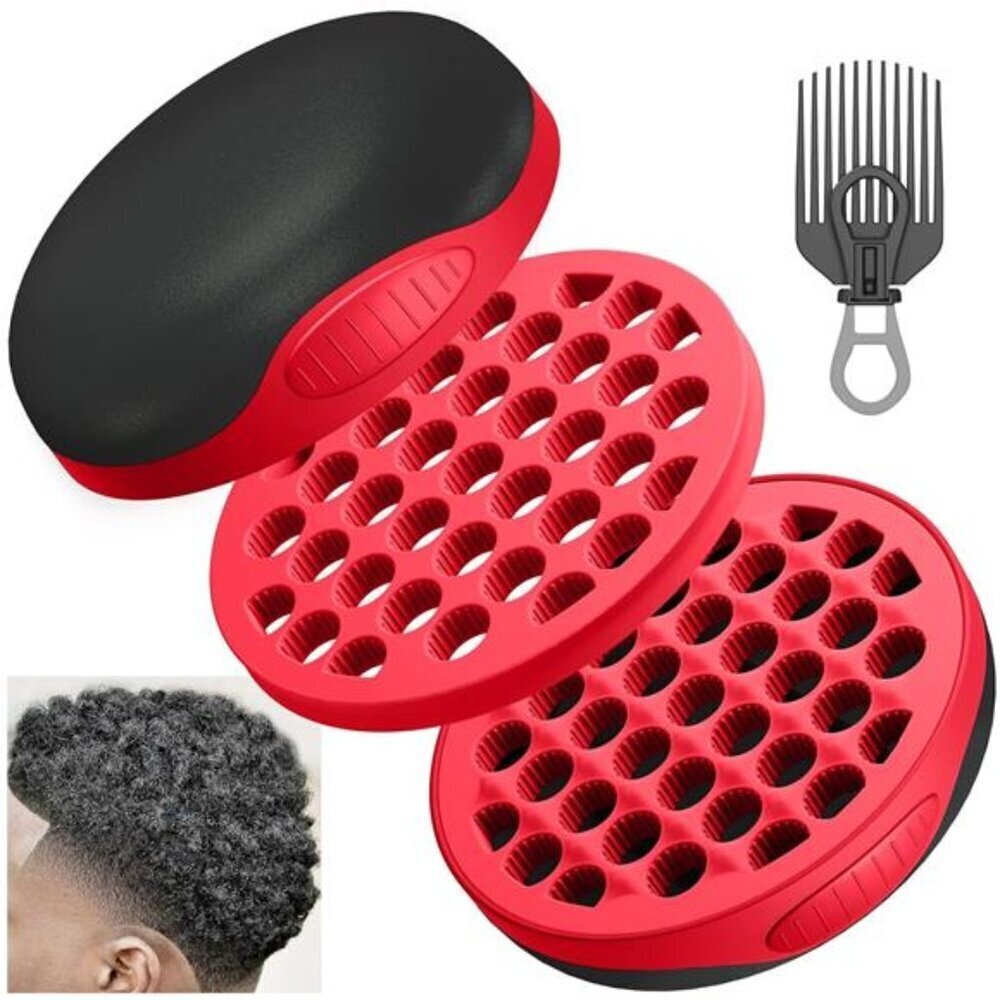 New Silicone Curl Brush,Africa Comb,Magic Curly Hair Brush Twist Hair,Afro